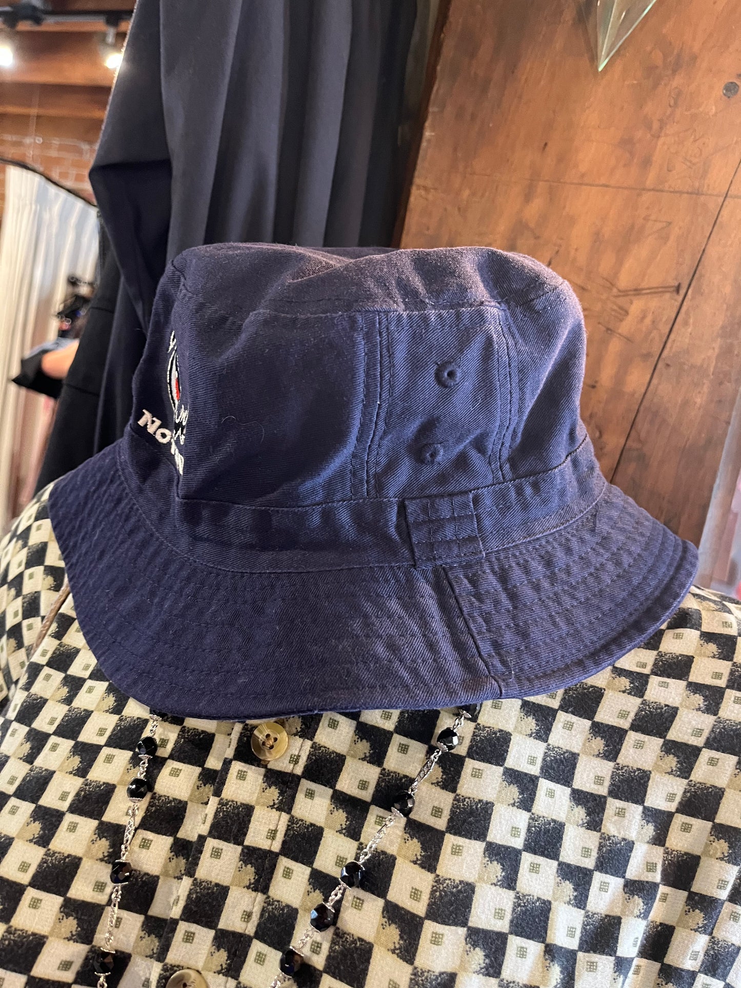 Vintage y2k No Fear Embroidered Bucket Hat