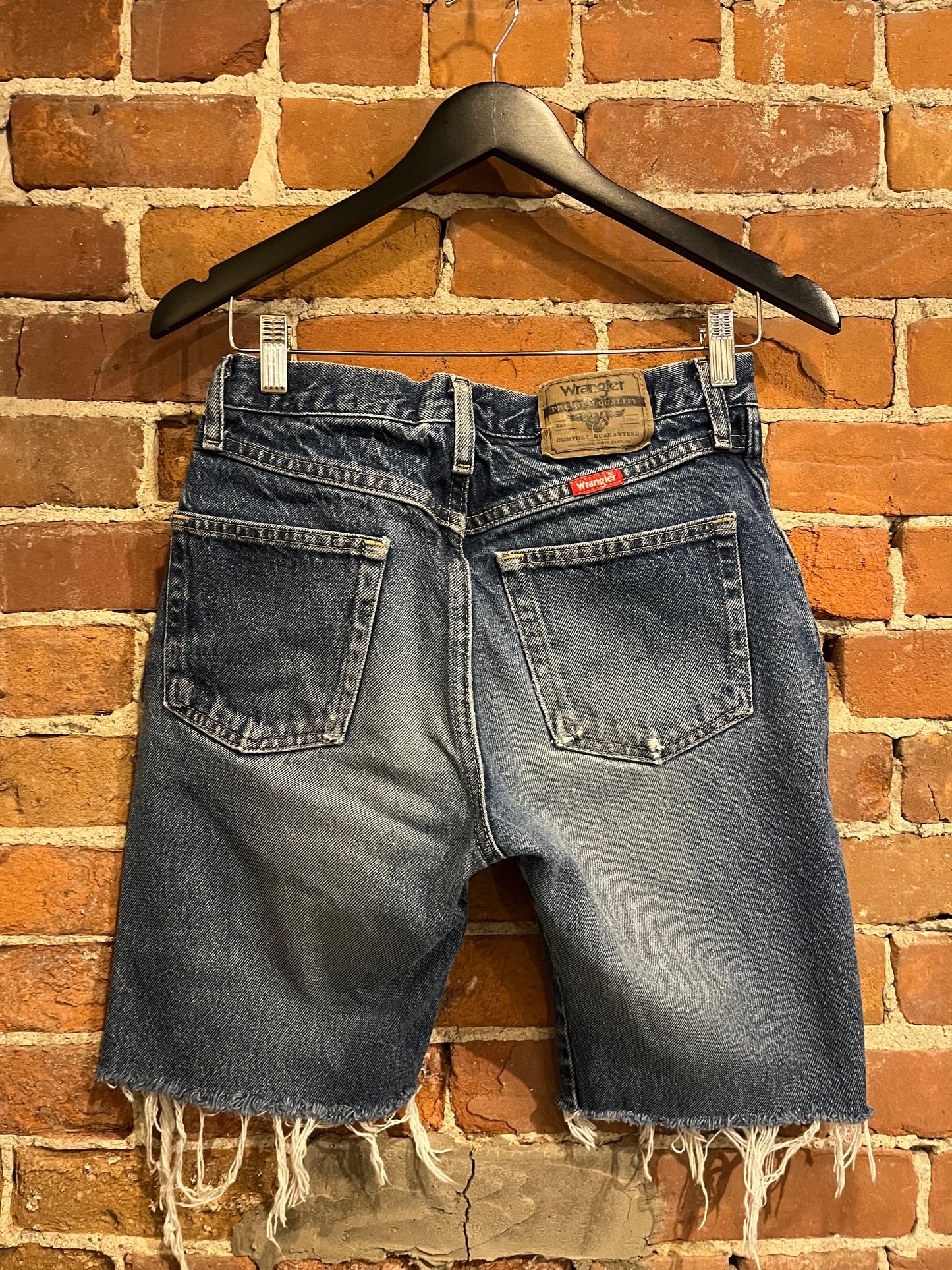 Vintage Wrangler Cut Off / Distressed Jean Shorts
