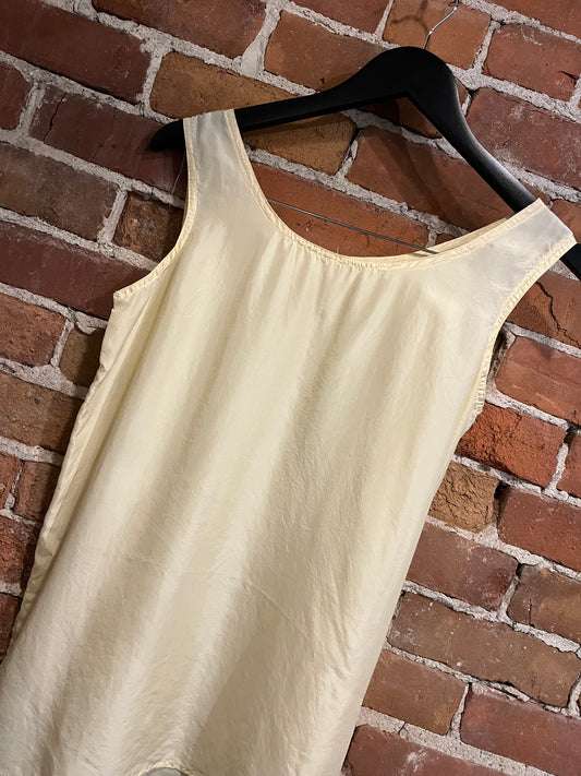 Vintage Butter Yellow Silk Camisol