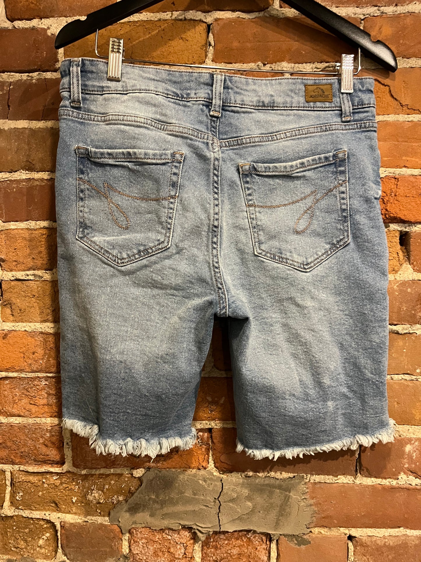 Distressed Jordache Cut Off Jean Shorts 6