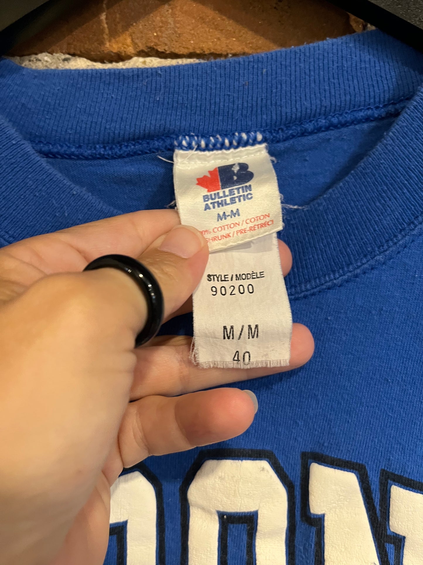 Vintage 1993 Toronto Maple Leafs Graphic Tee Shirt