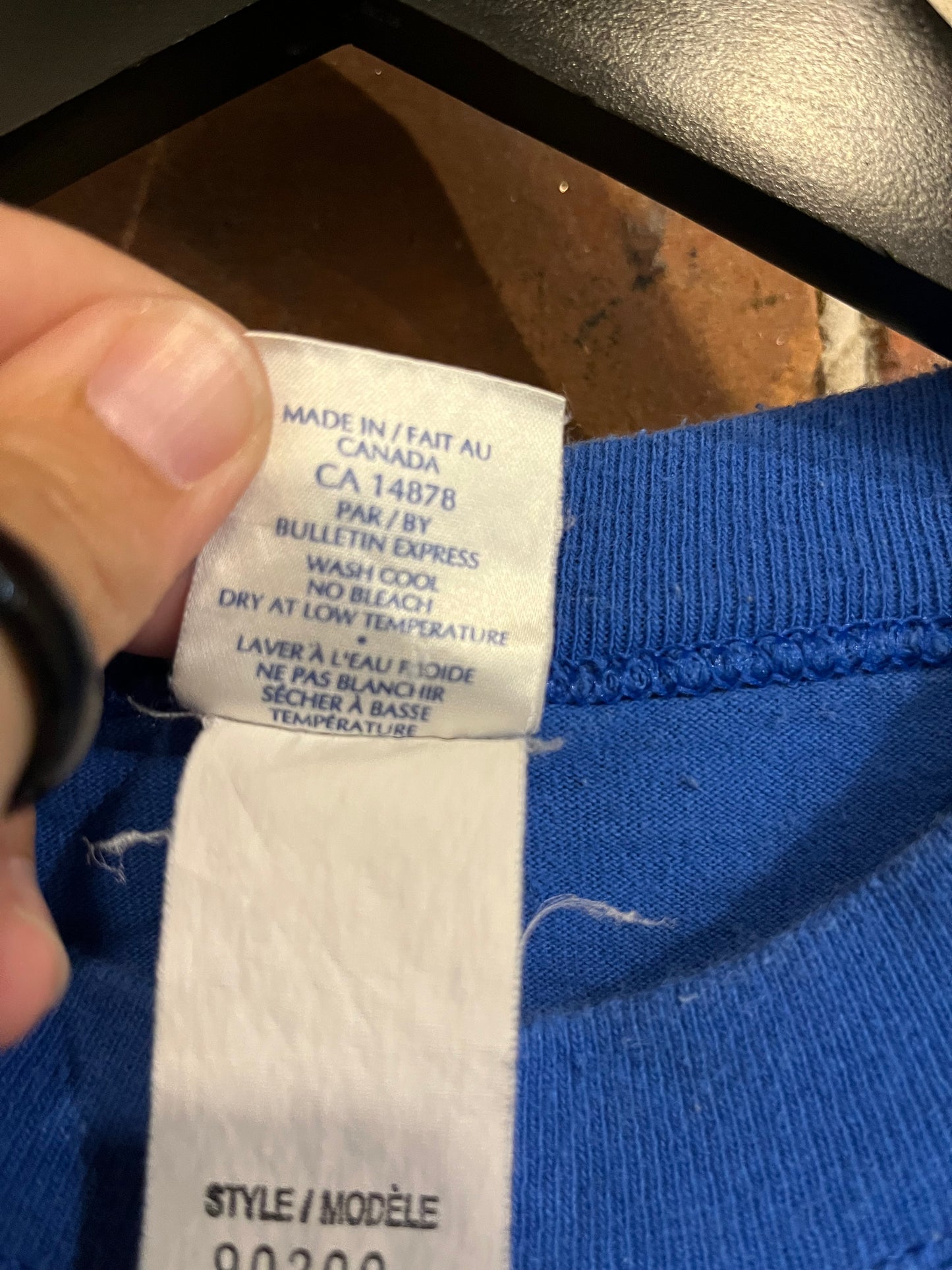 Vintage 1993 Toronto Maple Leafs Graphic Tee Shirt