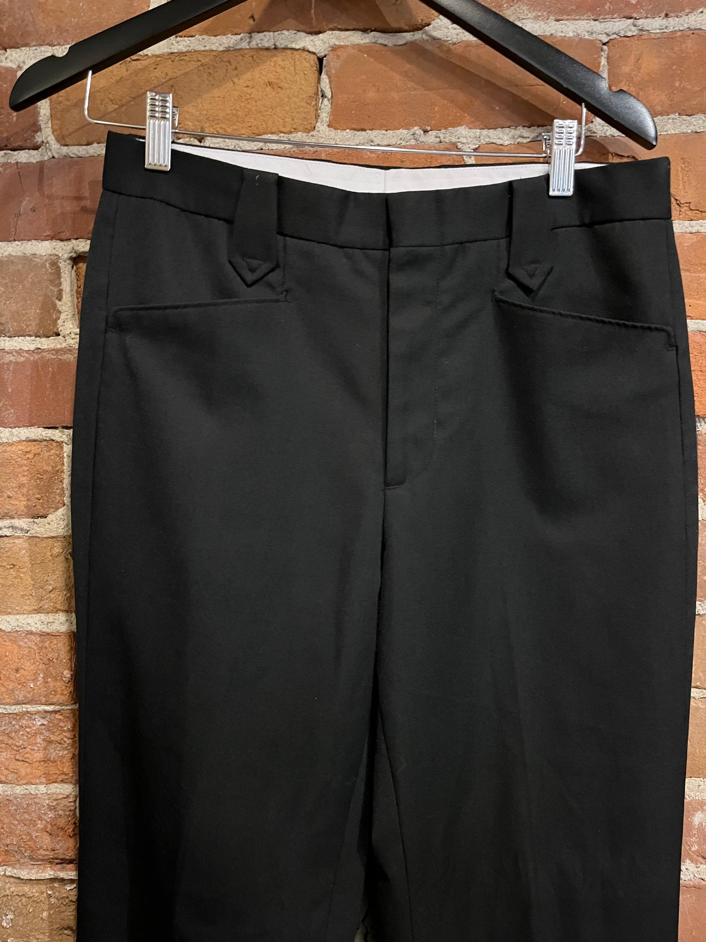 Vintage Circle S Black Tuxedo Pants