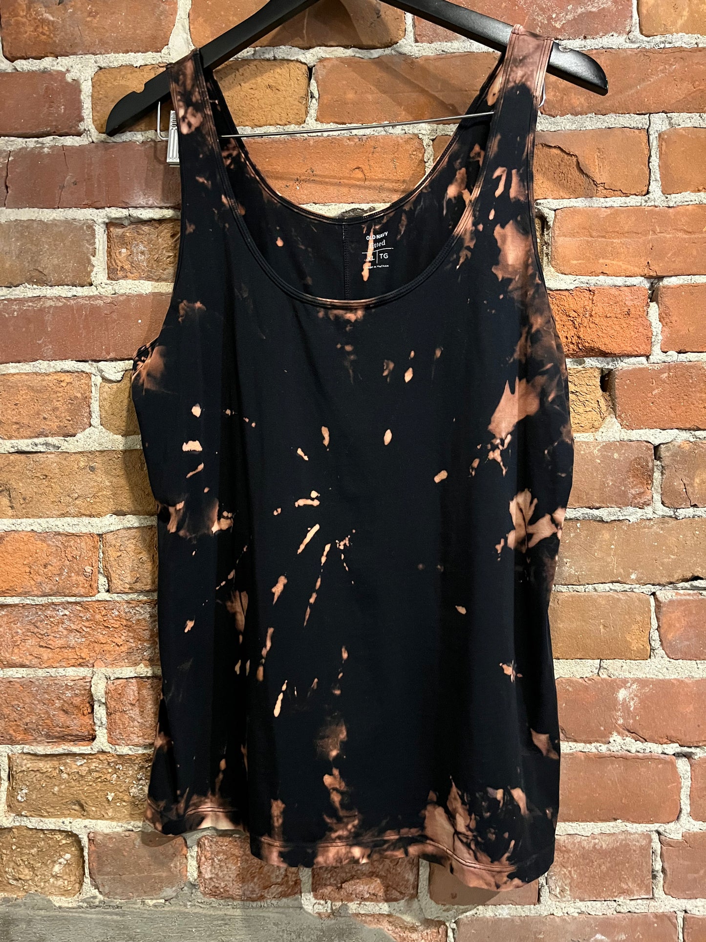 Old Navy Bleach Tie Dye Tank Top