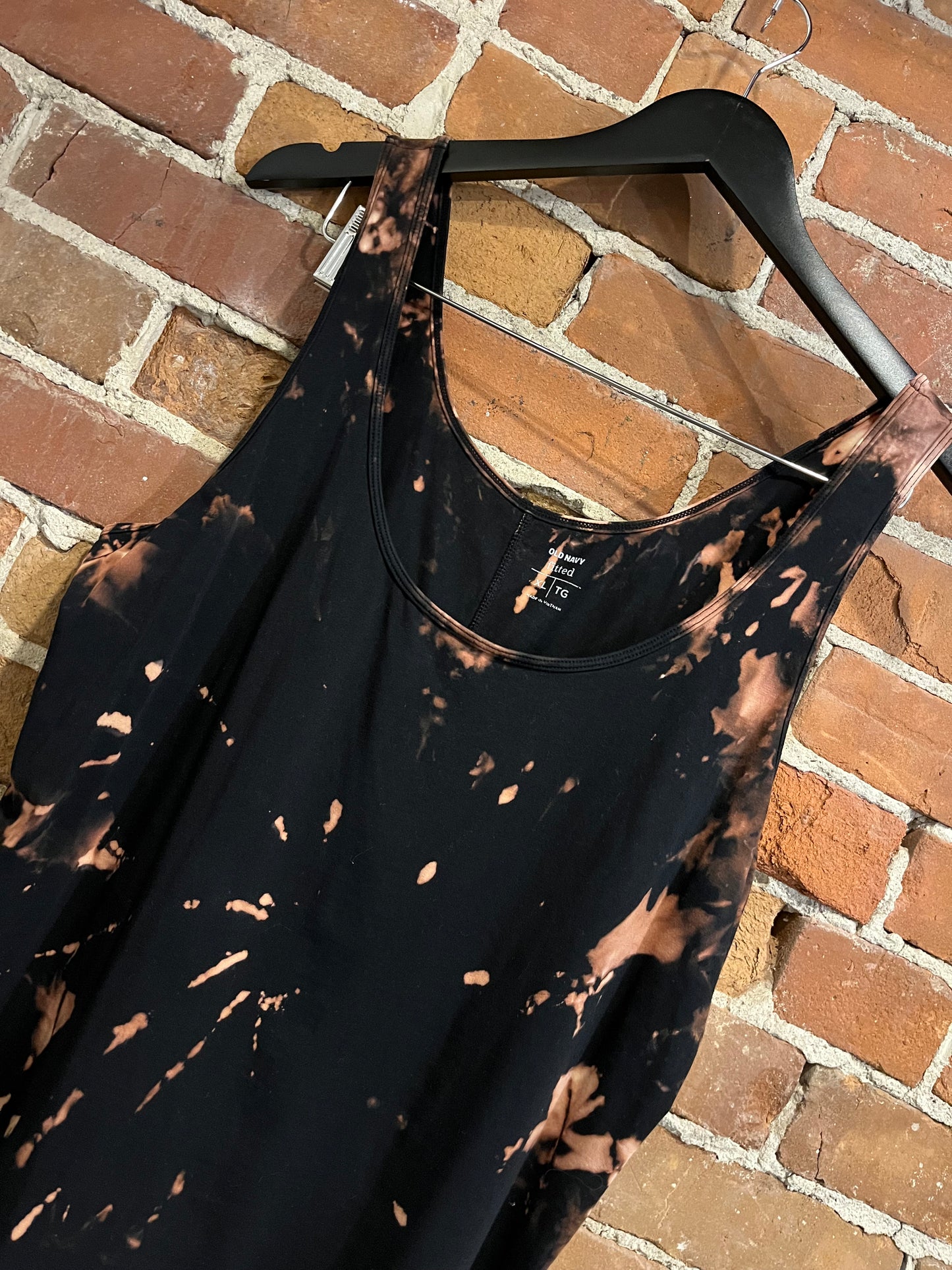 Old Navy Bleach Tie Dye Tank Top