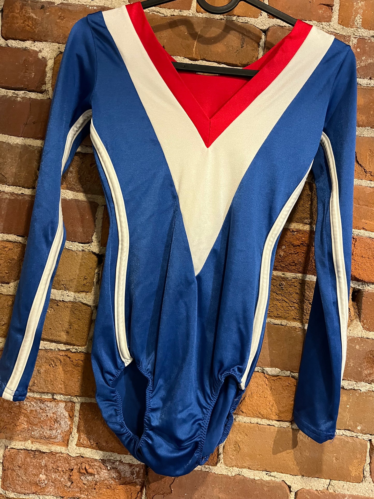 Vintage Red White and Blue Bodysuit