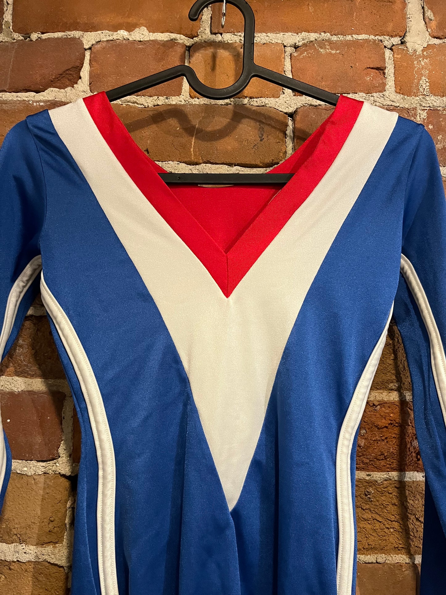Vintage Red White and Blue Bodysuit