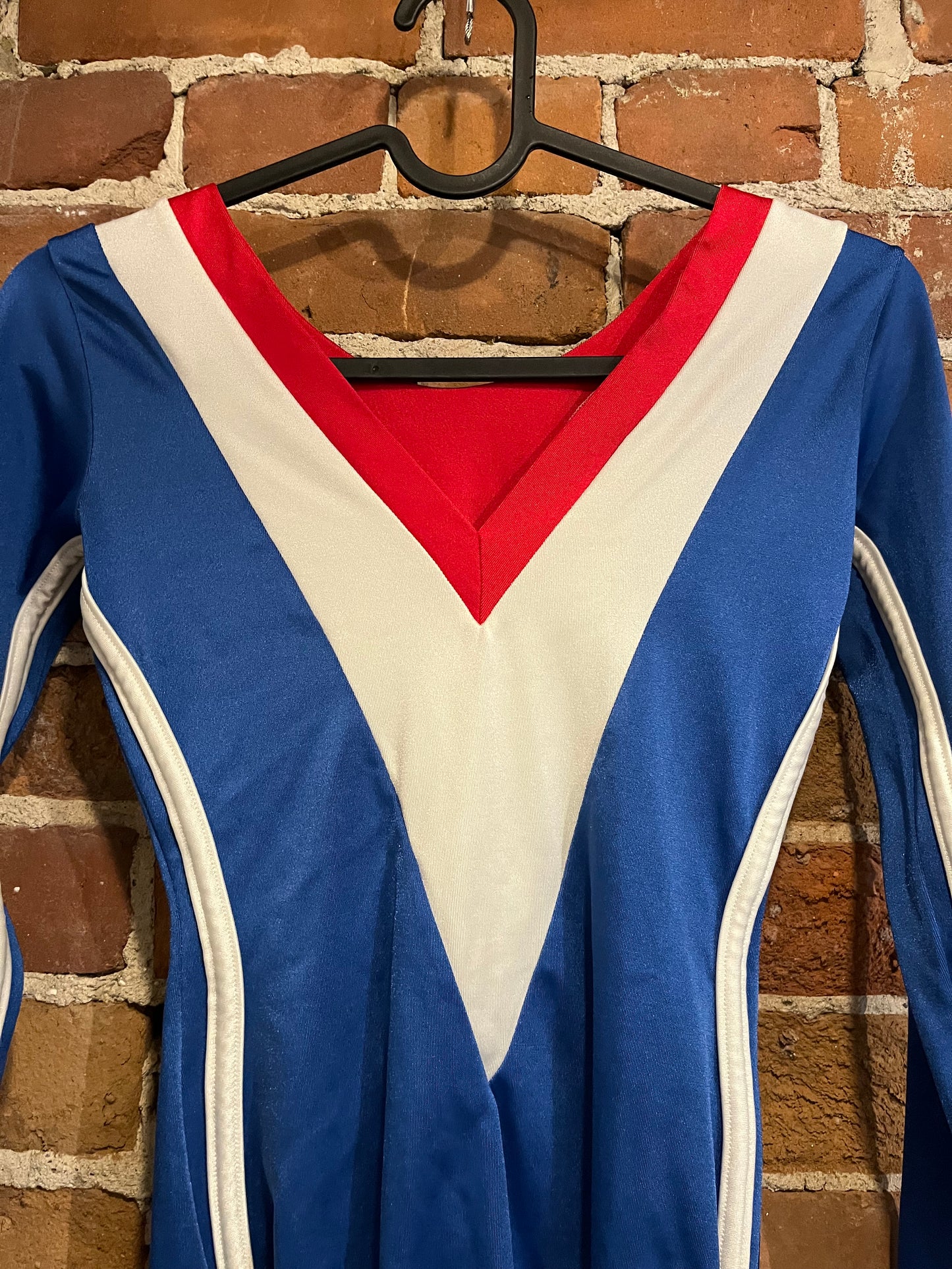 Vintage Red White and Blue Bodysuit
