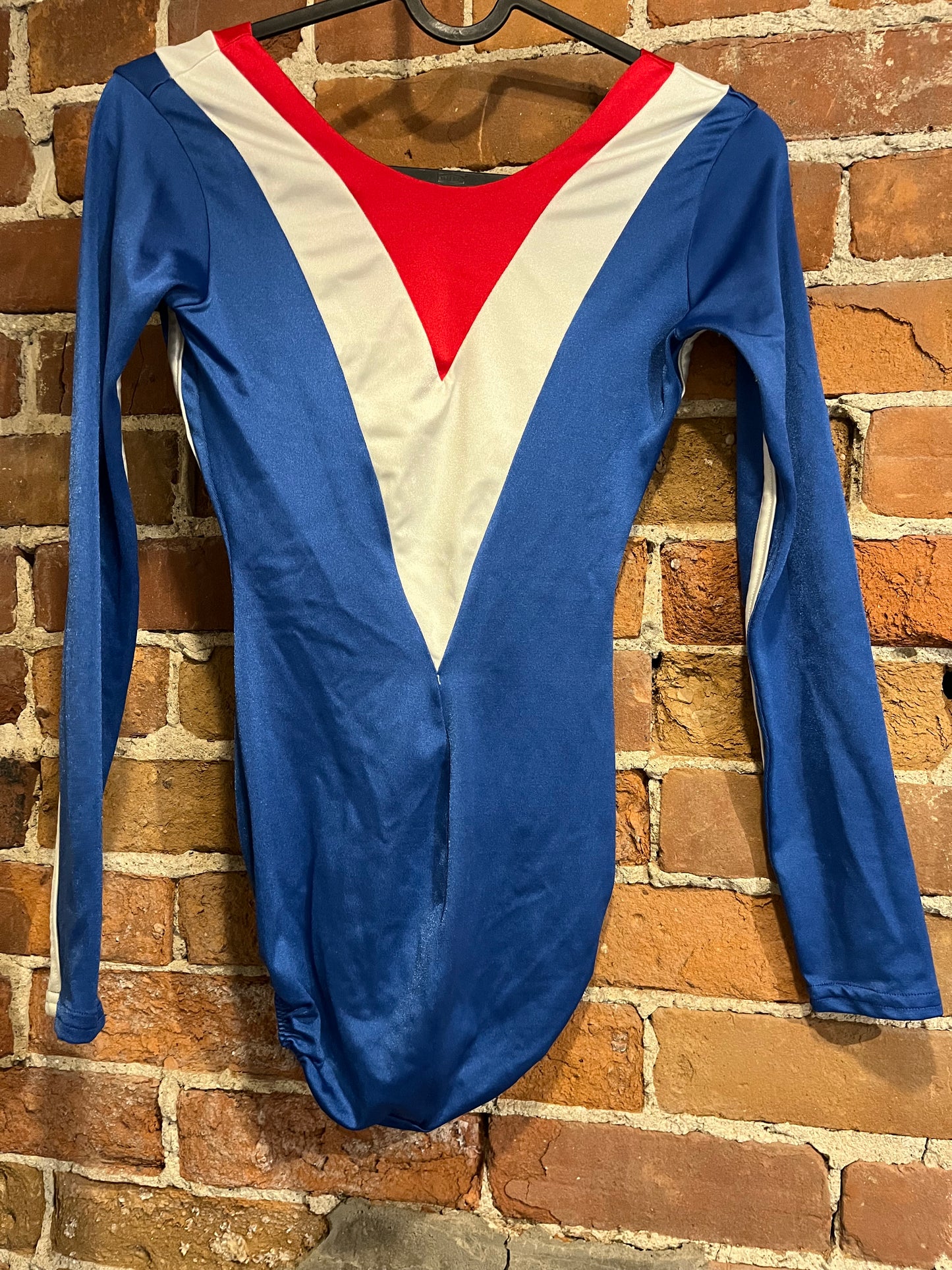 Vintage Red White and Blue Bodysuit