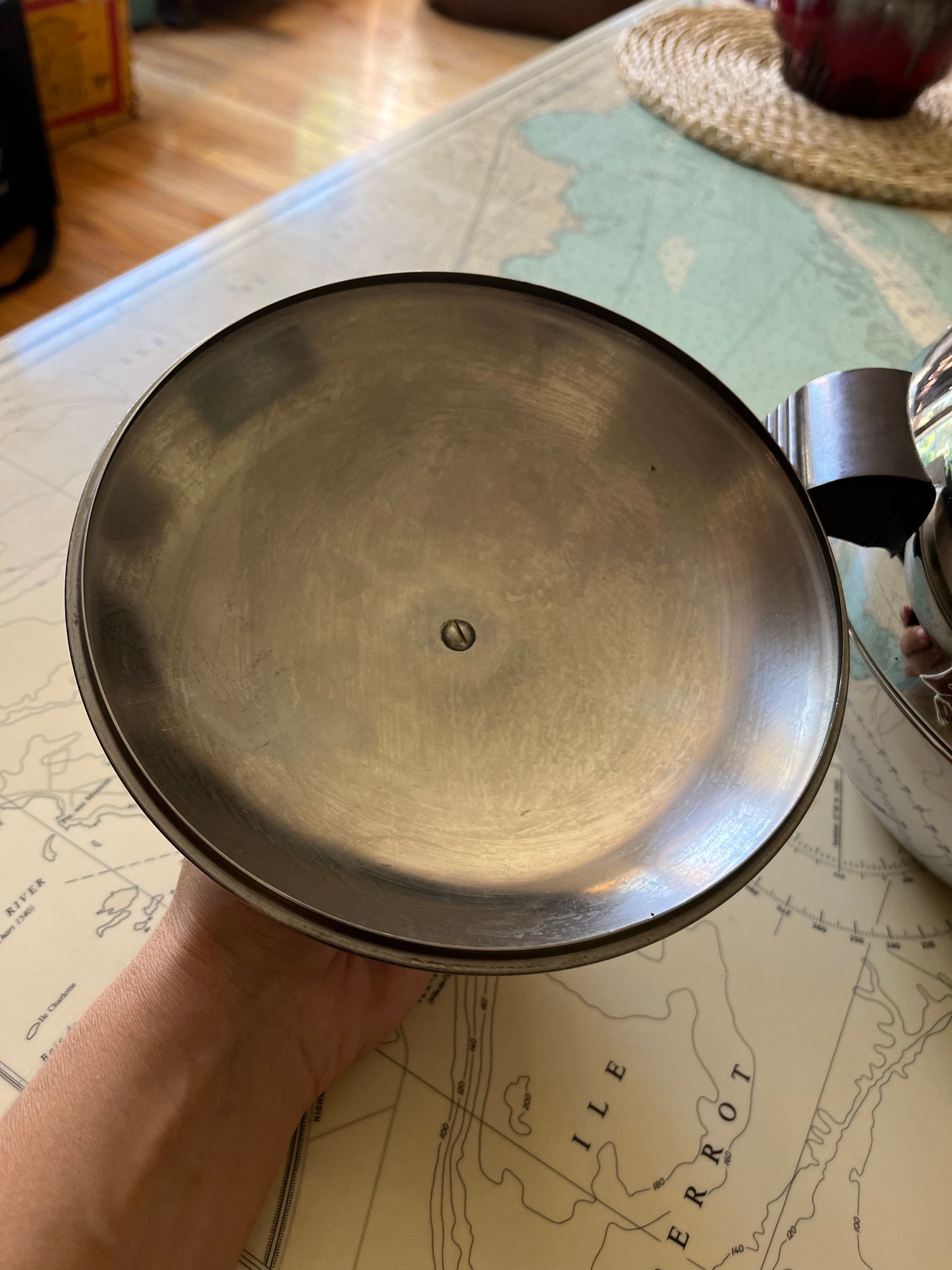 Vintage 50s West Bend Aluminum Penguin Ice Bucket
