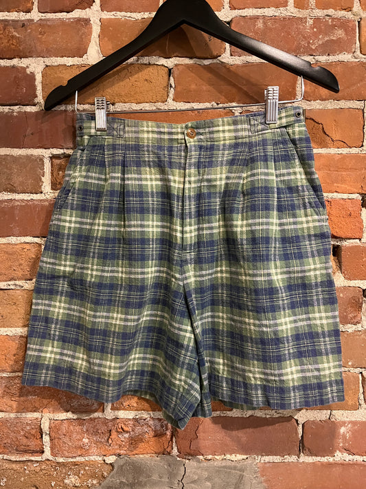 Vintage 90s Liz Claiborne Sport Plaid Shorts