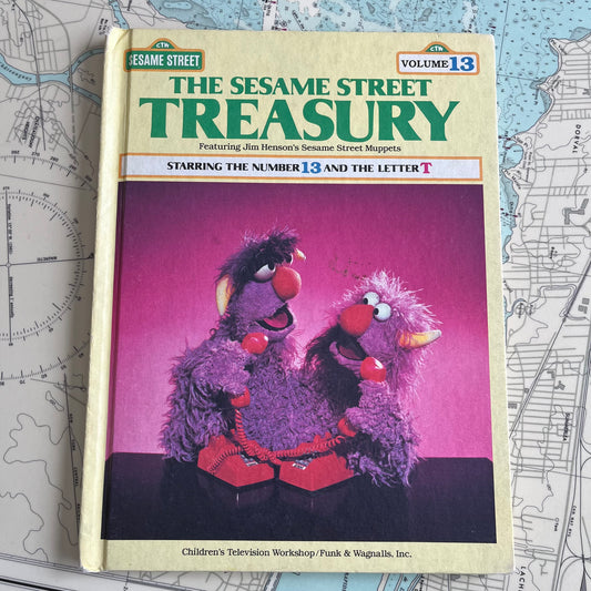 Vintage 1983 Sesame Street Treasury Volume 13