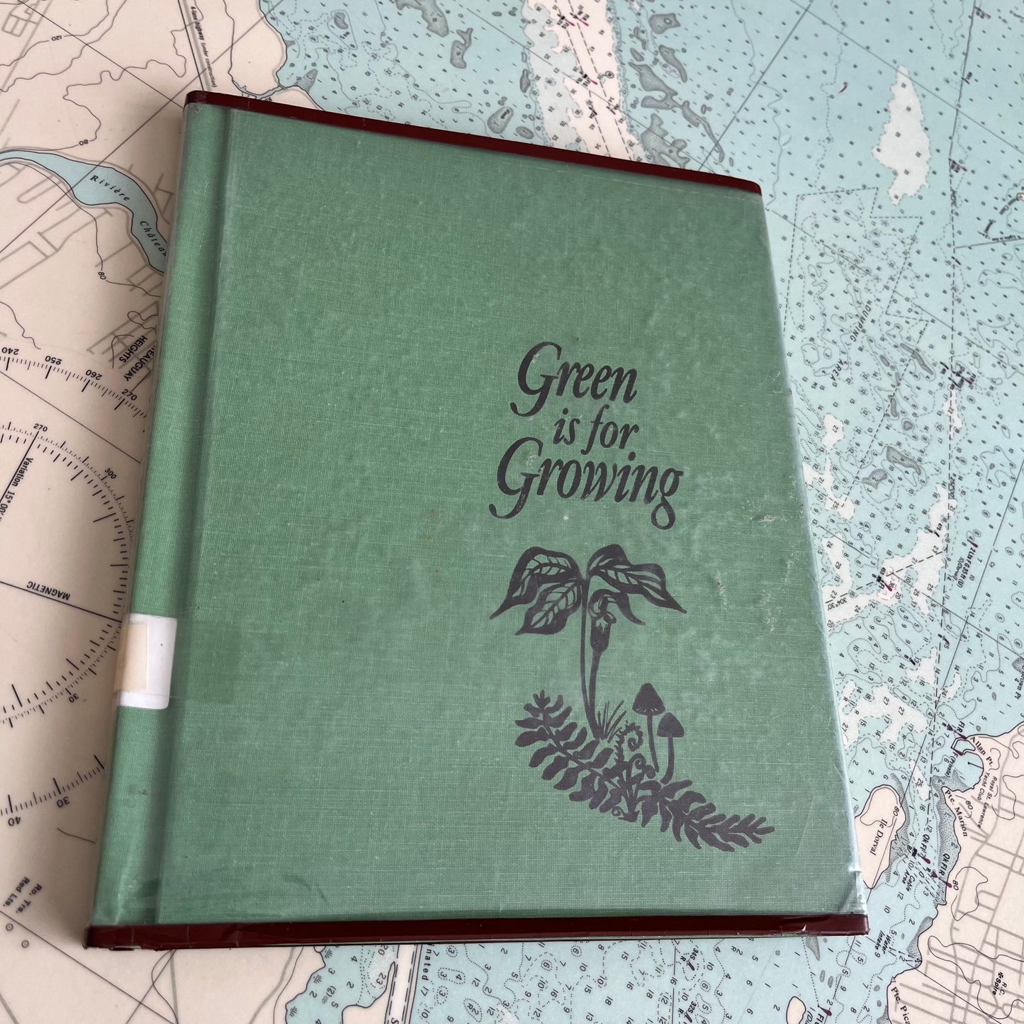 Vintage 1968 Green is for Growing Hardcover Book