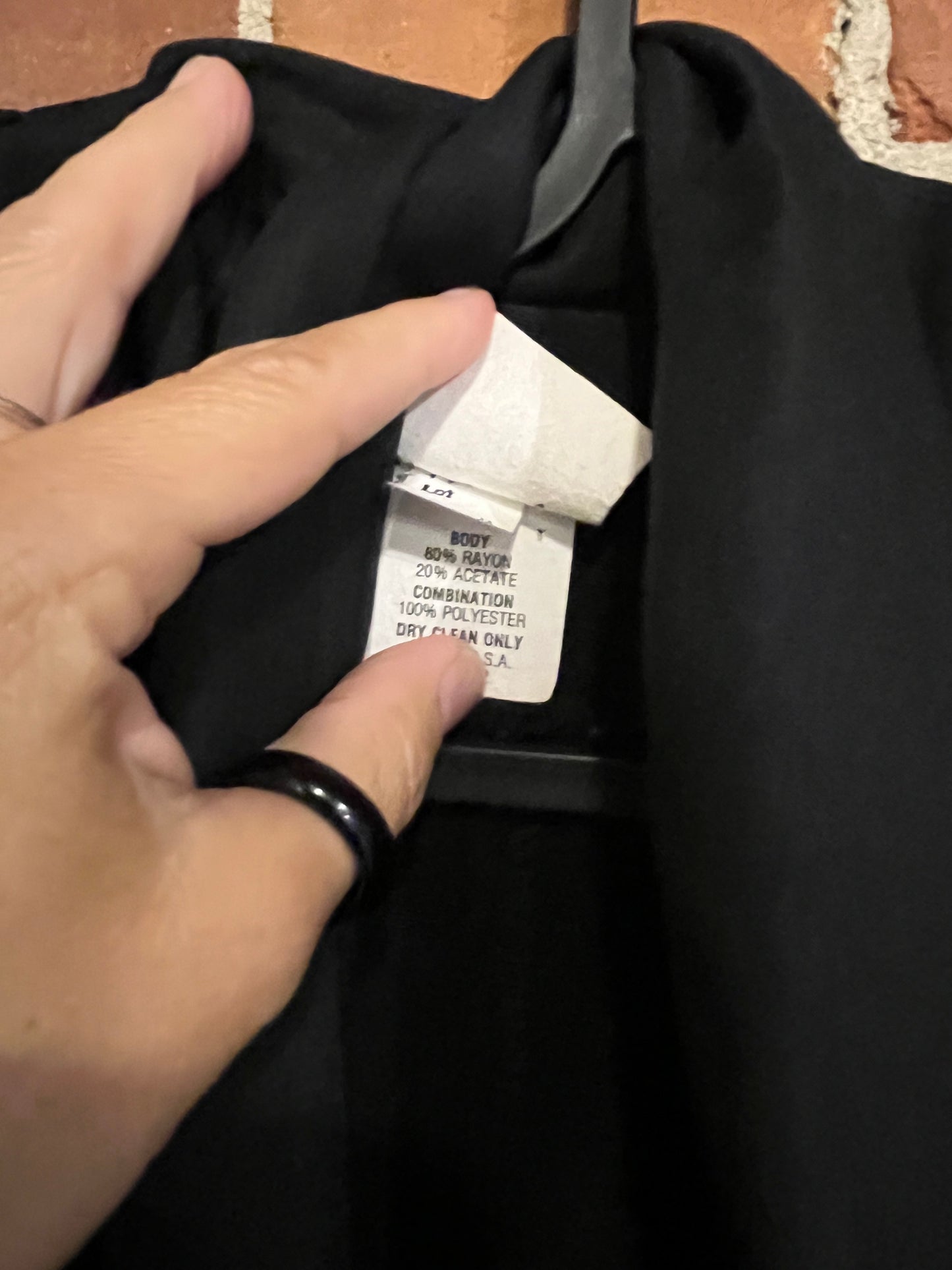 Vintage Last Exit USA Sheer Sleeve Blazer