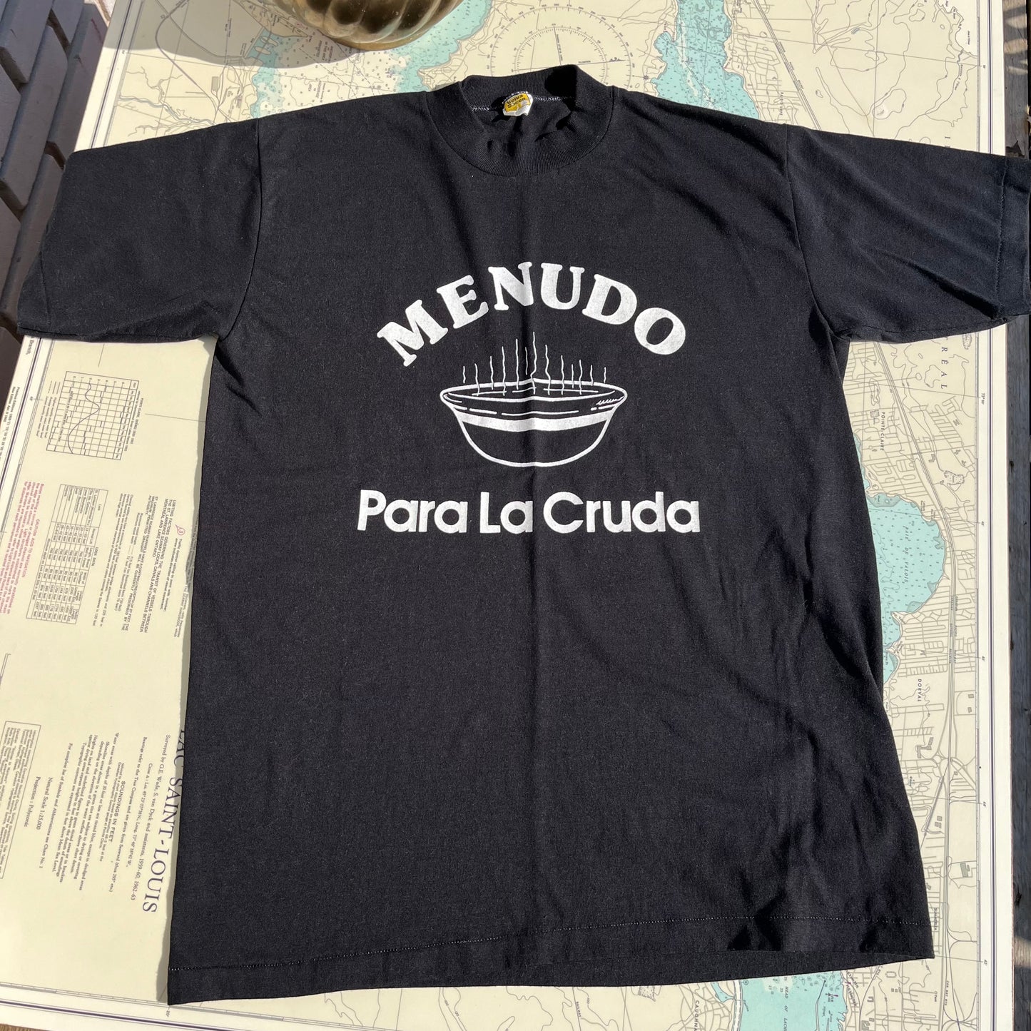 Vintage Menudo Soup Graphic Tee Shirt