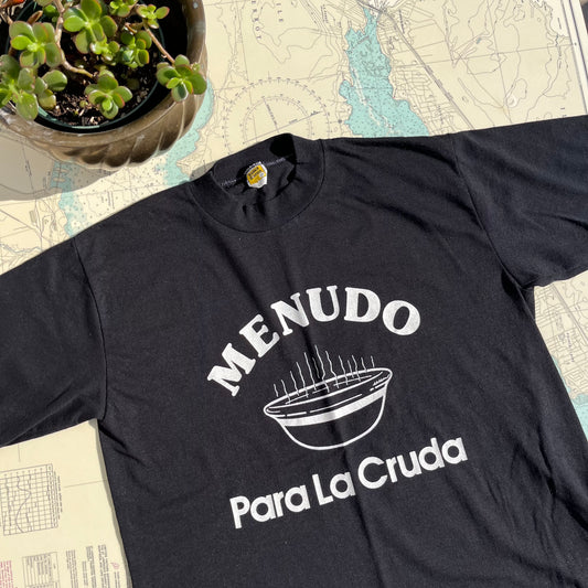 Vintage Menudo Soup Graphic Tee Shirt