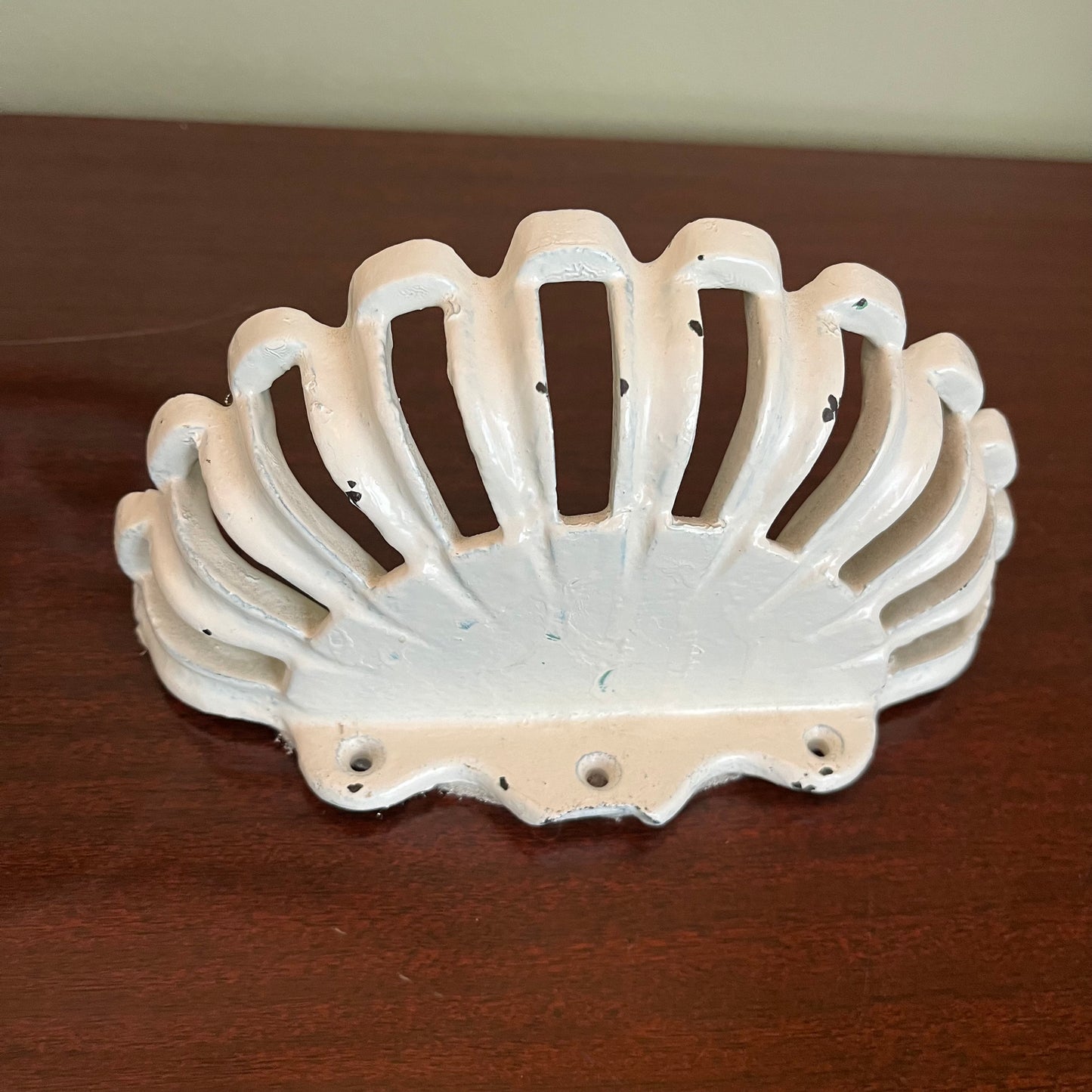 Vintage Cast Iron Wall Mount Soap Dish