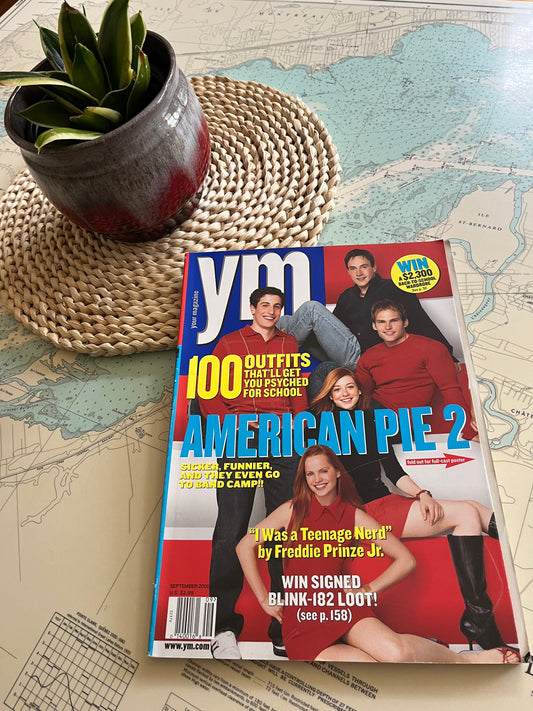 Vintage September 2001 YM American Pie 2 Cover Magazine