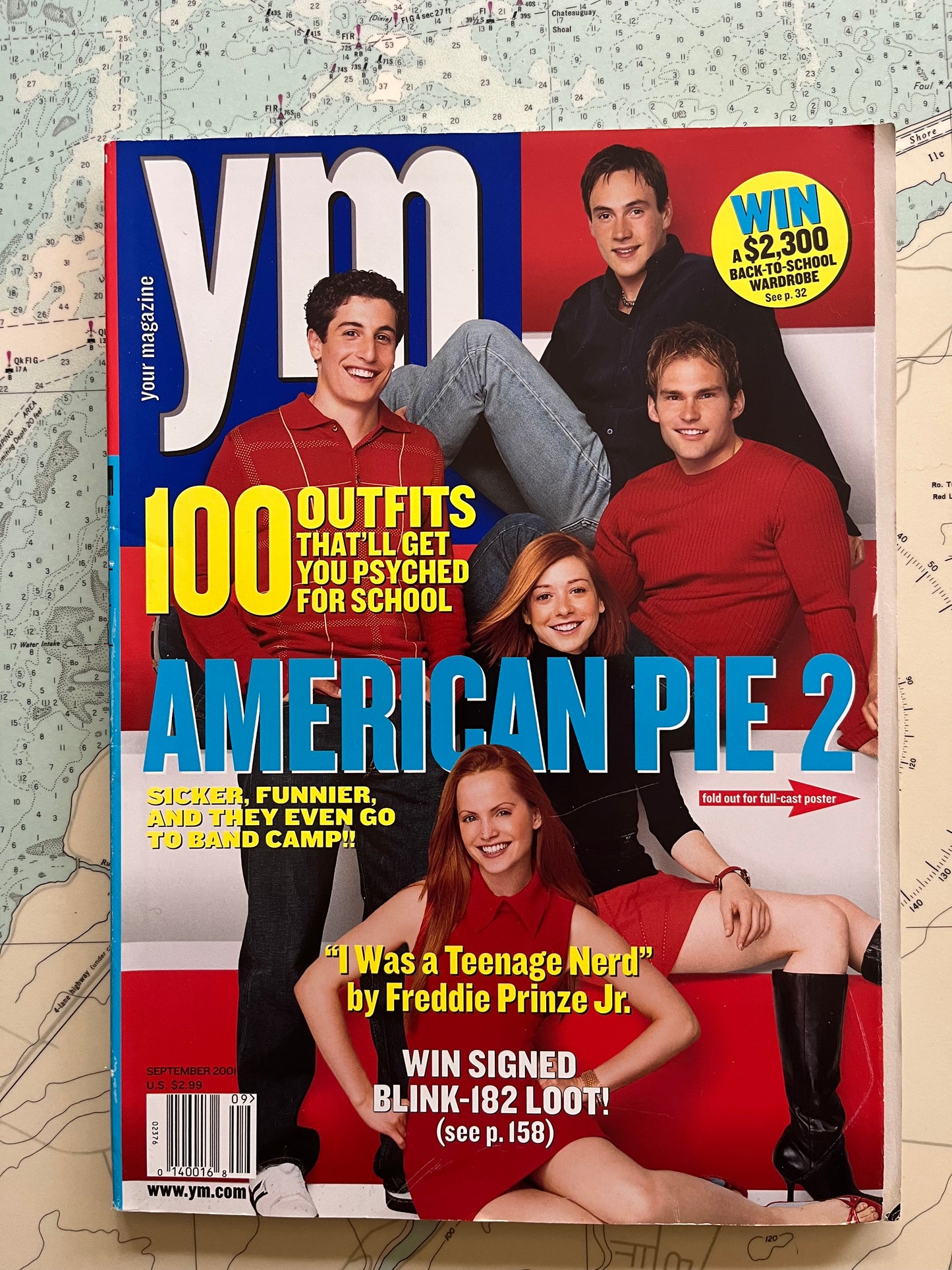 Vintage September 2001 YM American Pie 2 Cover Magazine