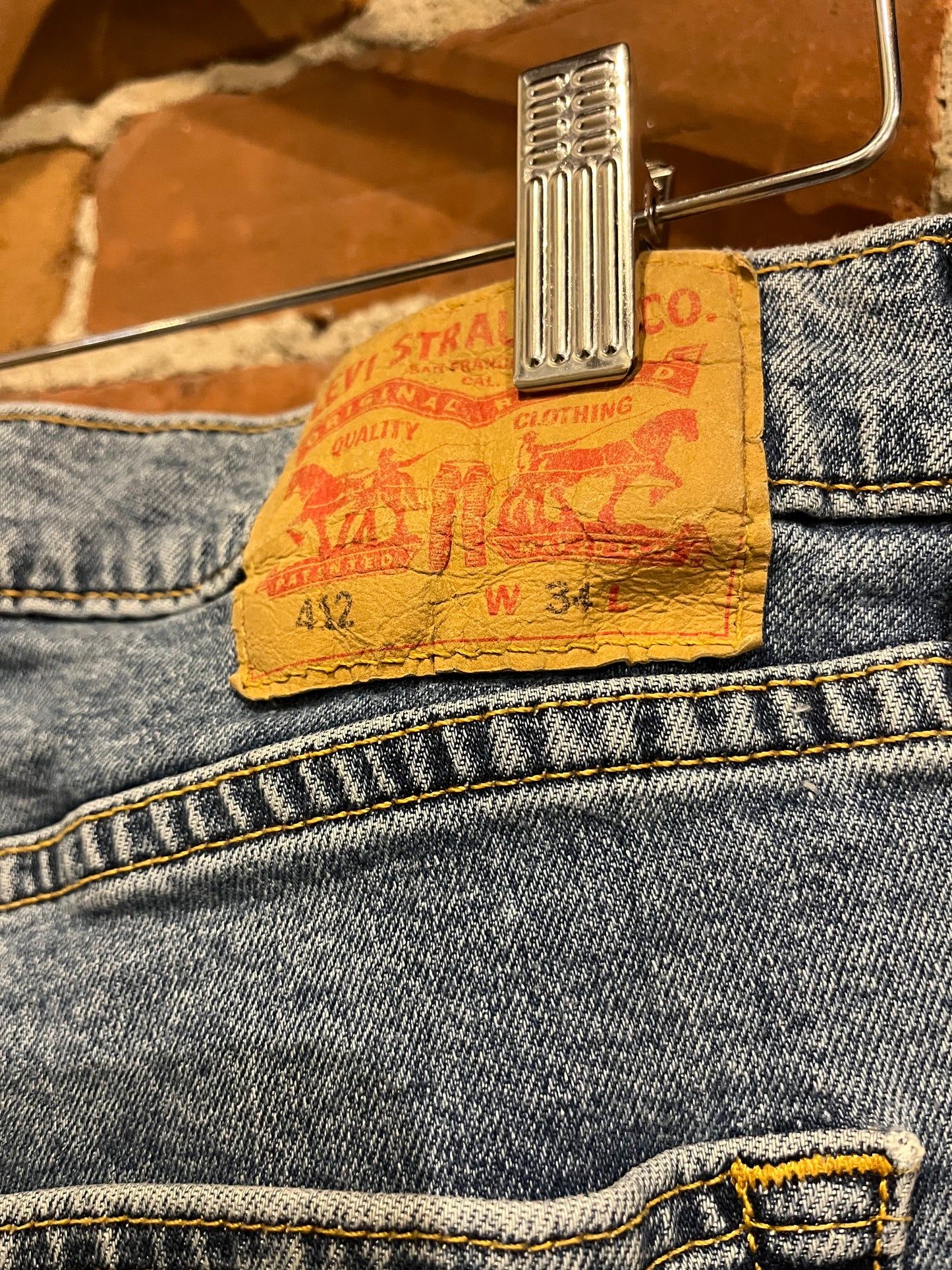 Levi's 412 Denim / Jean Shorts 34