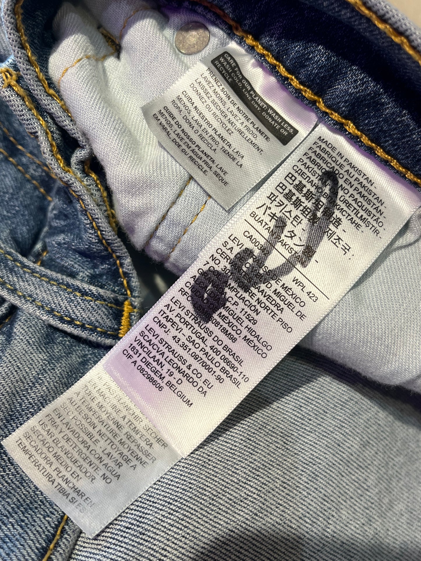 Levi's 412 Denim / Jean Shorts 34