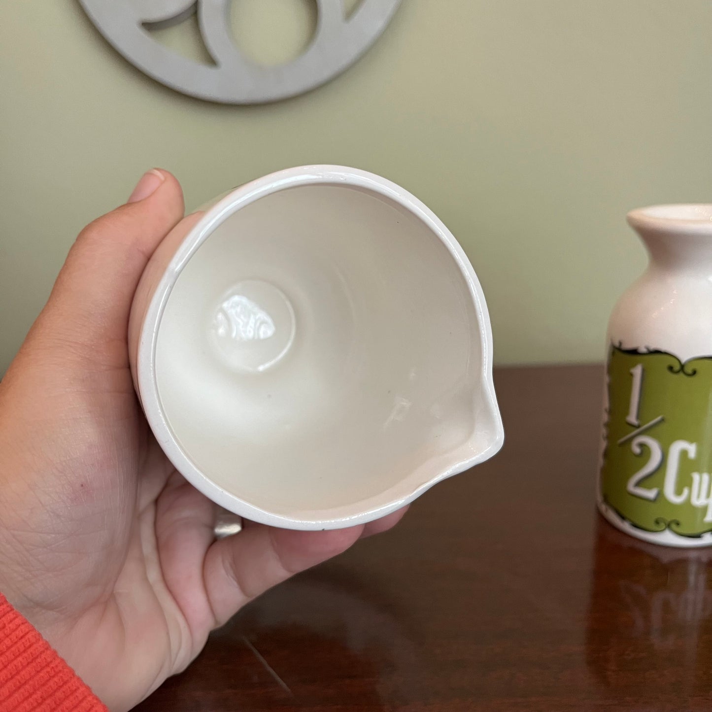 Vintage 60s Japan Ceramic Liquid Measuring Cups