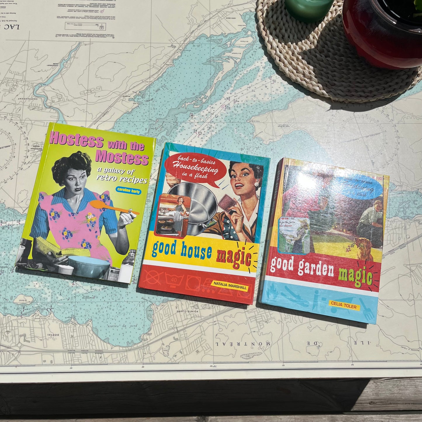 Retro House Keeping Book Set of Three