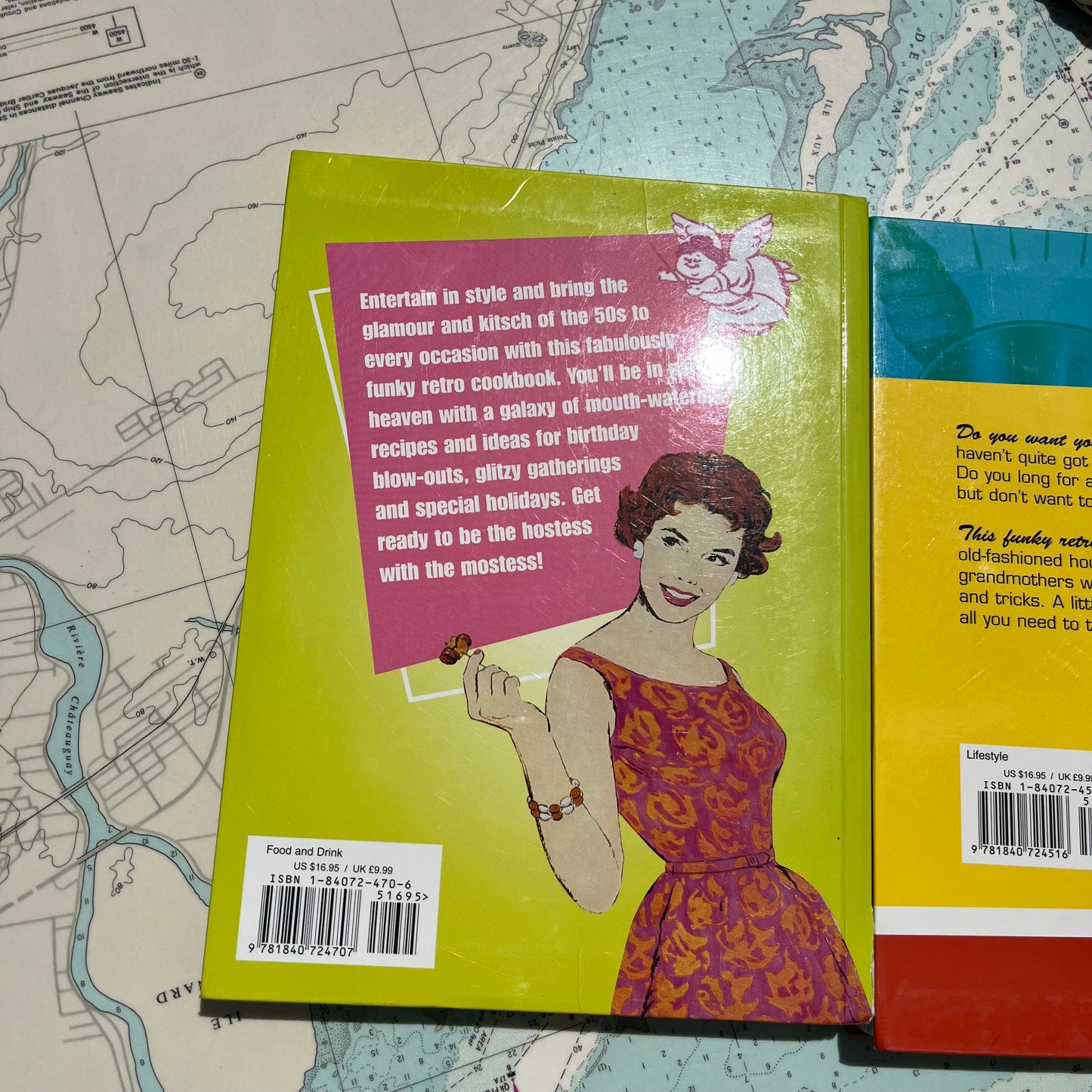 Retro House Keeping Book Set of Three