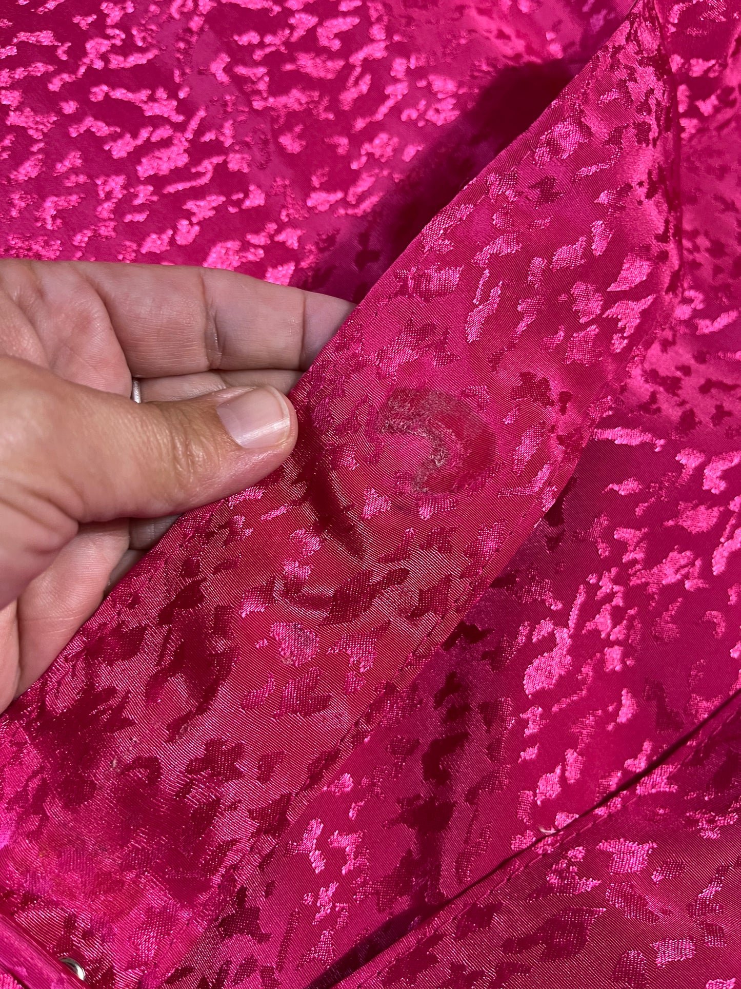 Vintage 80s Pink Cheetah Joni Blair Dress