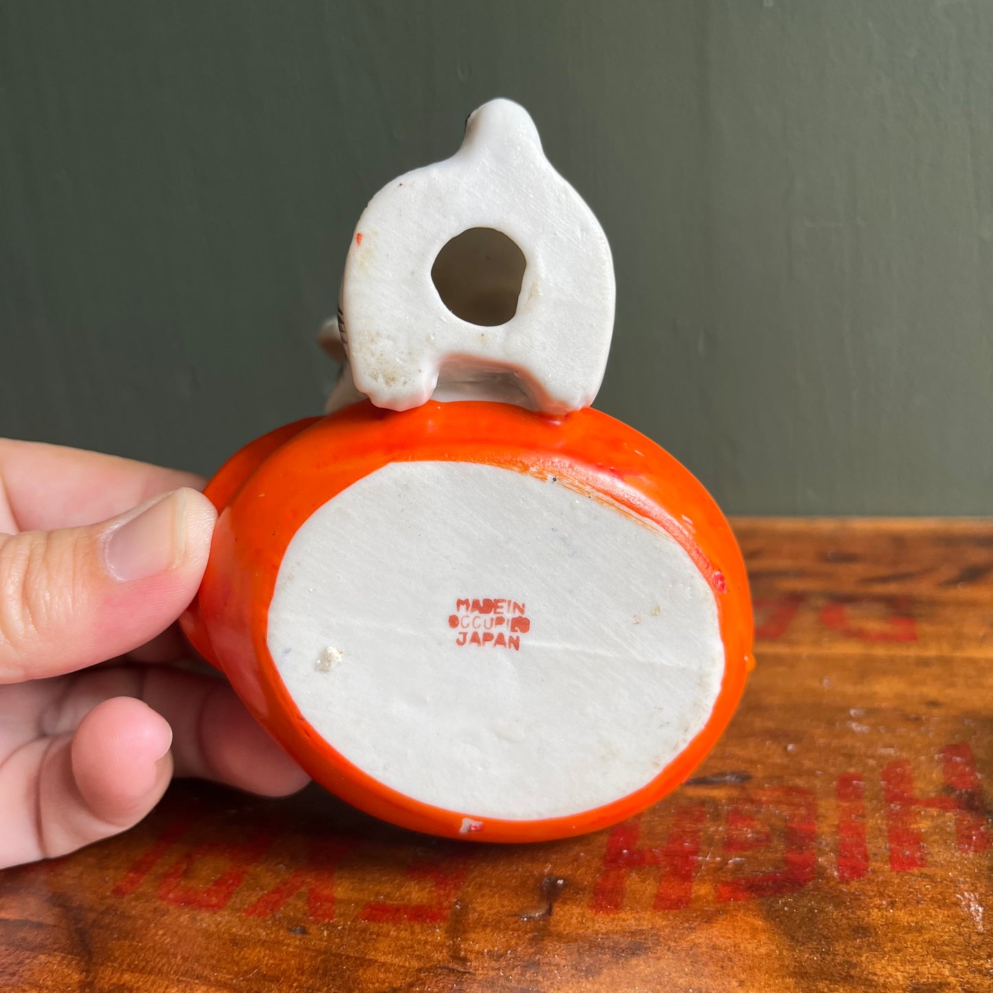 Vintage White Terrier / Scottie Dog Ashtray / Trinket Dish