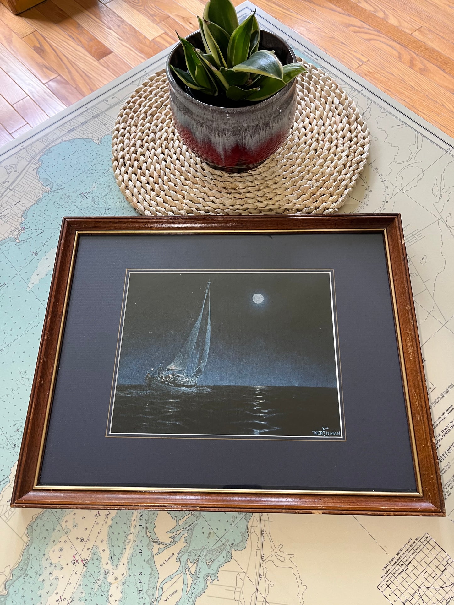 Vintage 1984 Orion Cibachrome Print Signed by J Werthman