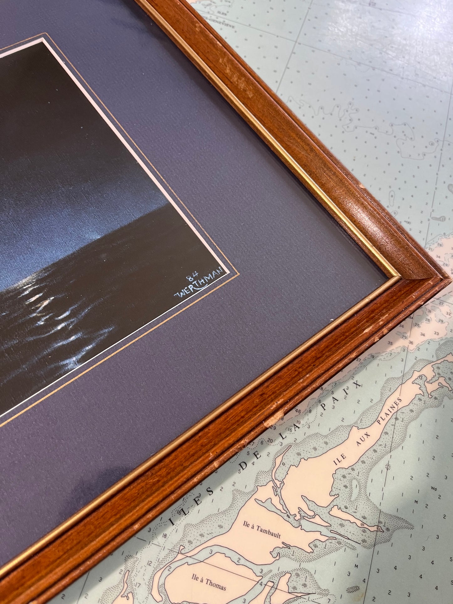 Vintage 1984 Orion Cibachrome Print Signed by J Werthman