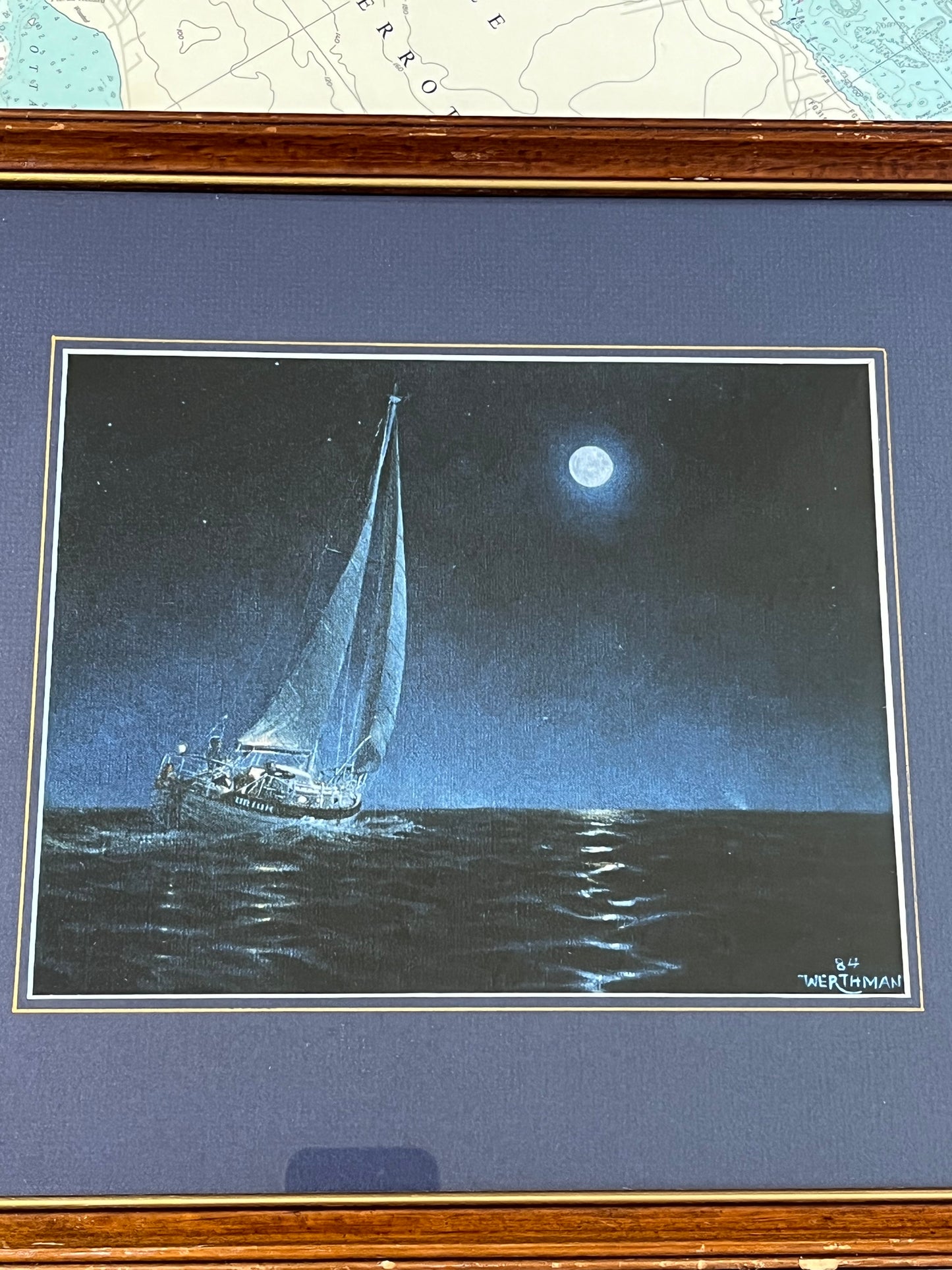 Vintage 1984 Orion Cibachrome Print Signed by J Werthman