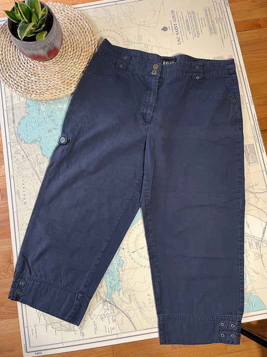 Vintage Kelso Wide Leg 3/4 Pants / Capri