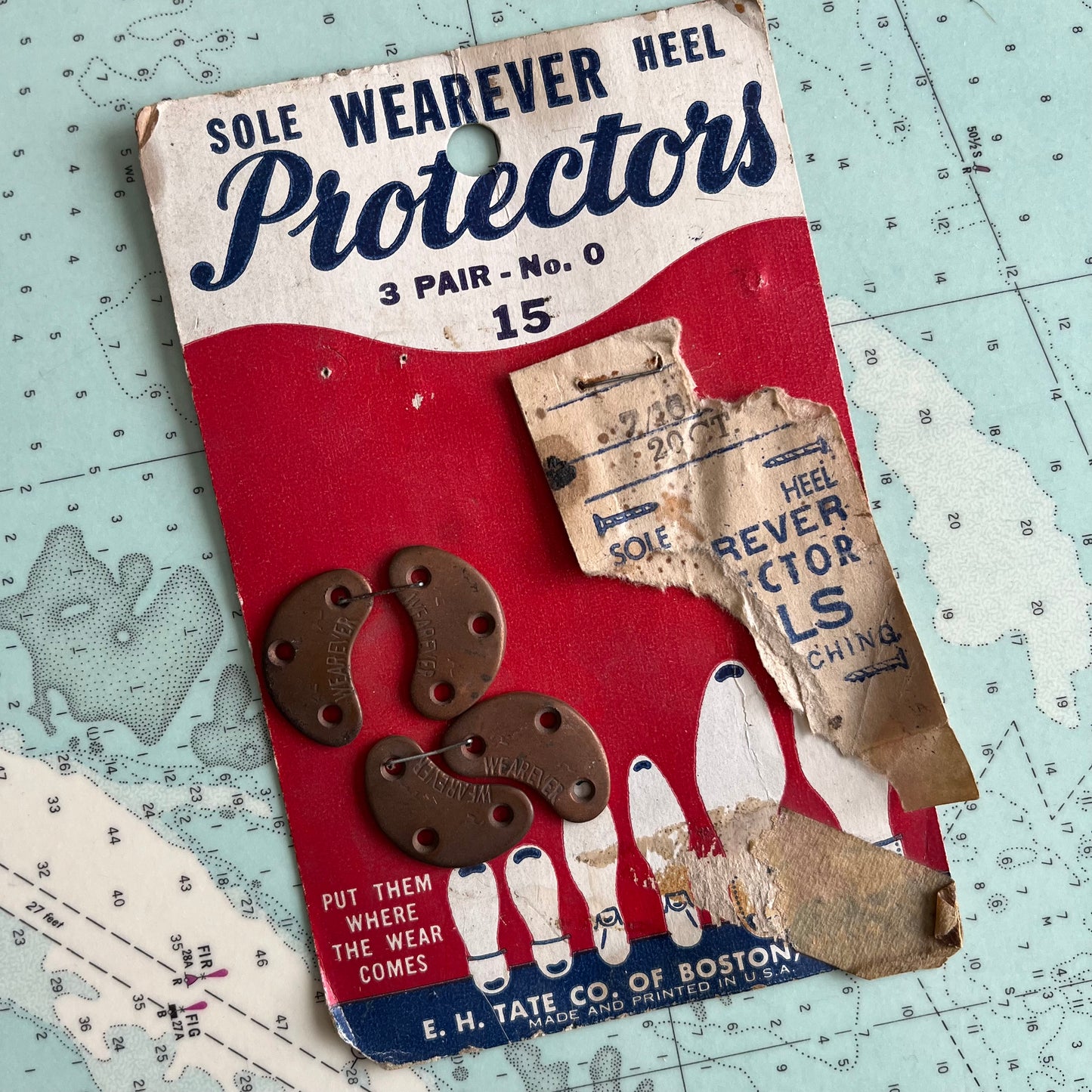 Vintage Wearever Metal Heel / Sole Protectors NIP