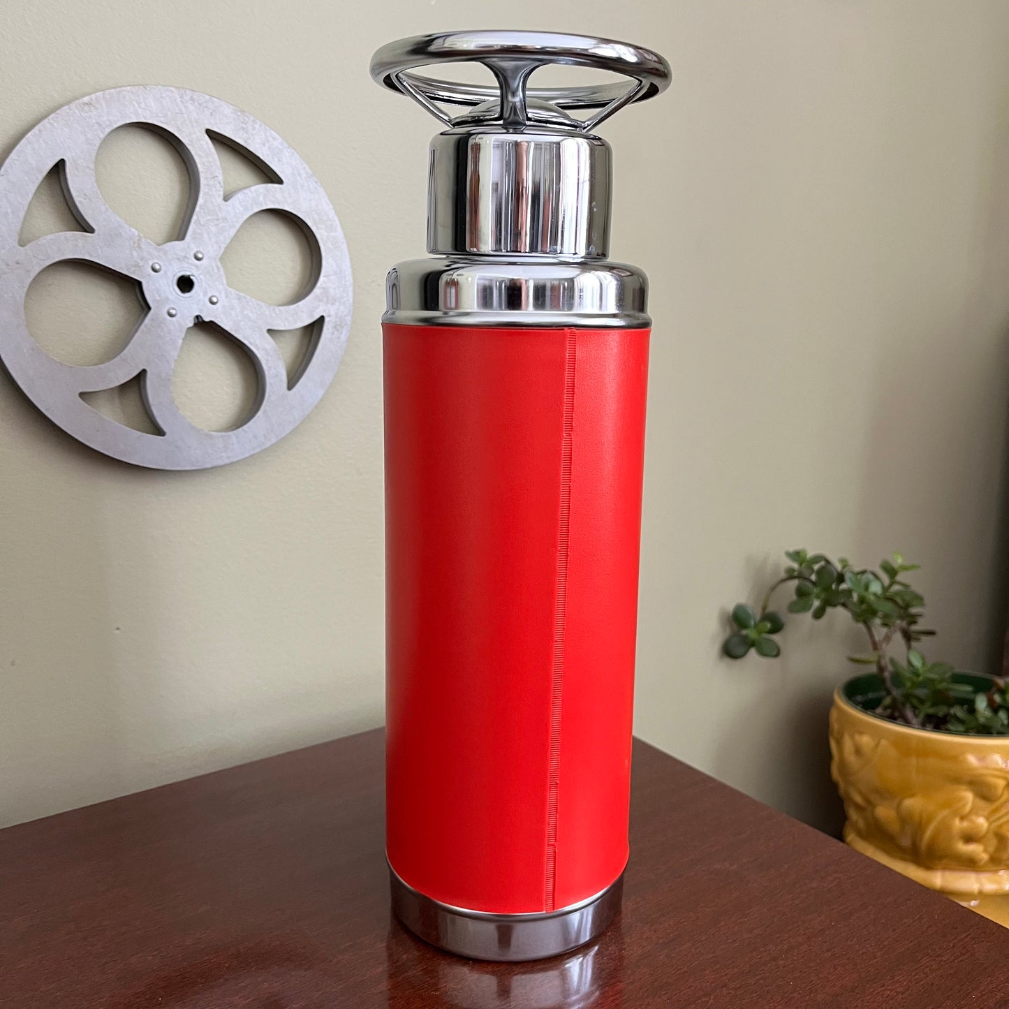 Vintage Thirst Extinguisher Drink Shaker Barware Decor