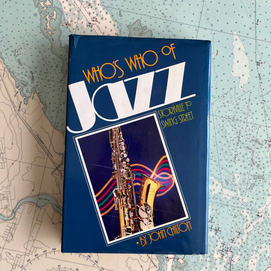 Vintage 1979 Who’s Who of Jazz by John Chilton Hardcover Book