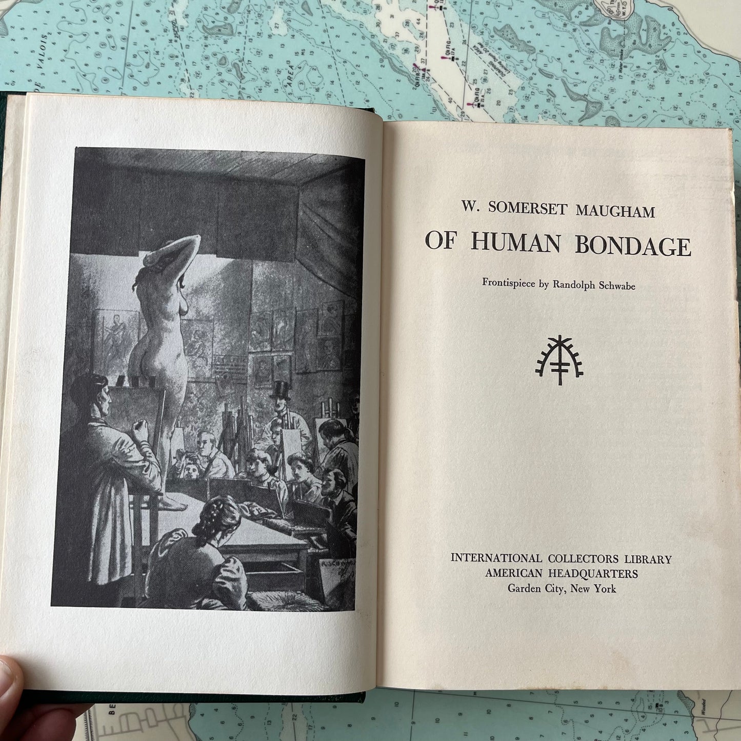 Vintage 1936 Of Human Bondage W Somerset Maugham