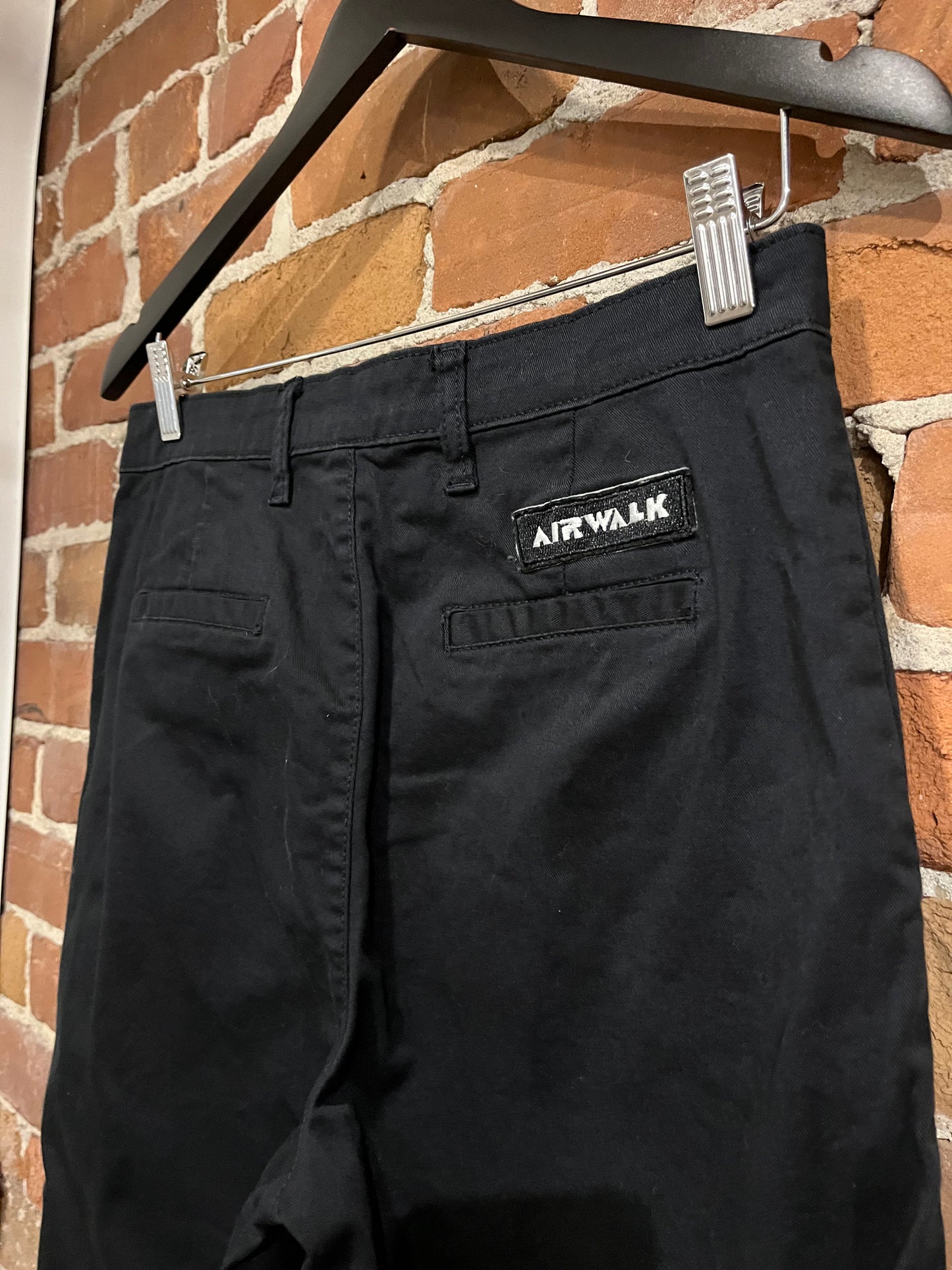 Airwalk Black Wide Leg Trouser 8