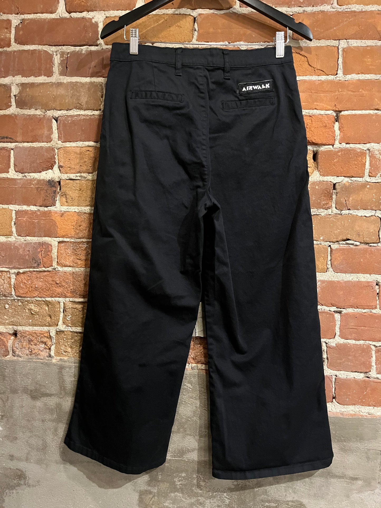 Airwalk Black Wide Leg Trouser 8