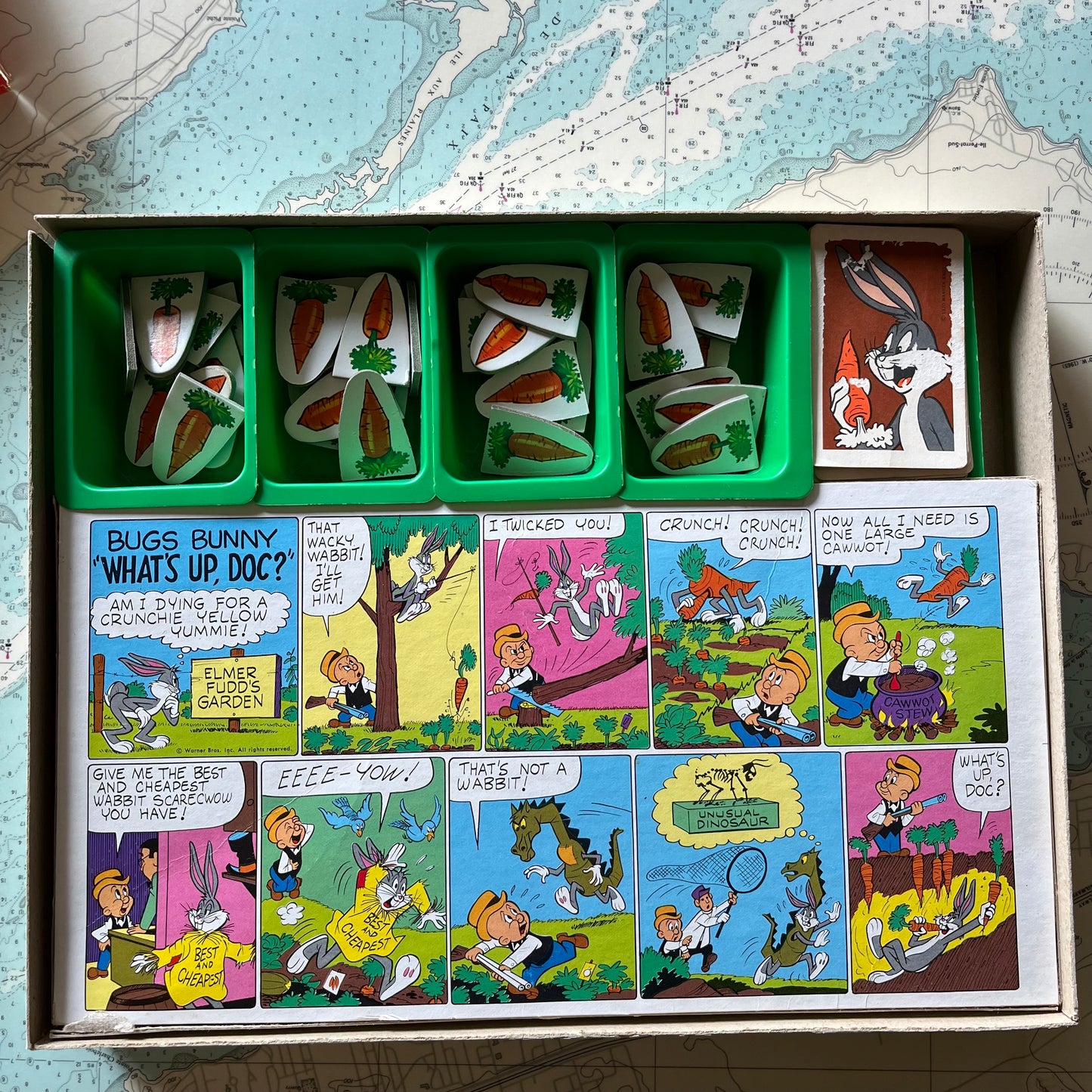 Vintage 70s What’s Up Doc Bugs Bunny Board Game
