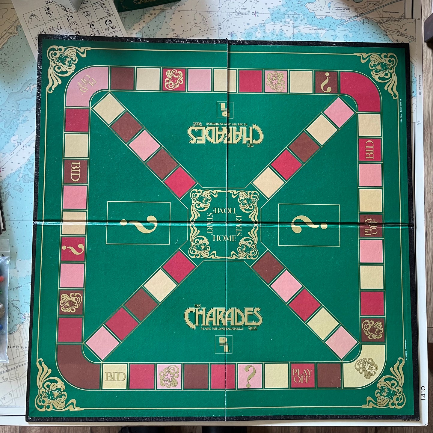 Vintage 1984 The Charades Game