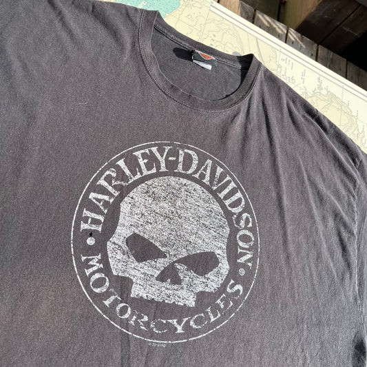 Harley Davidson Motorcycles Ottawa Skull Graphic Tee