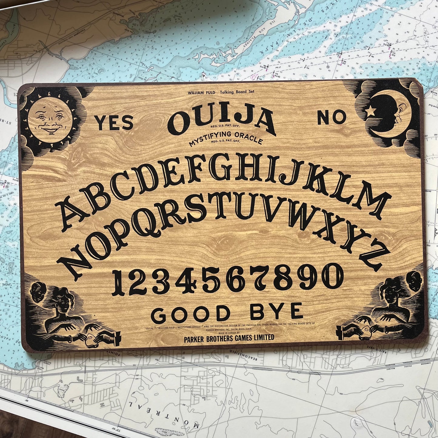 Vintage 70s Ouija Board - Parker Brothers Game