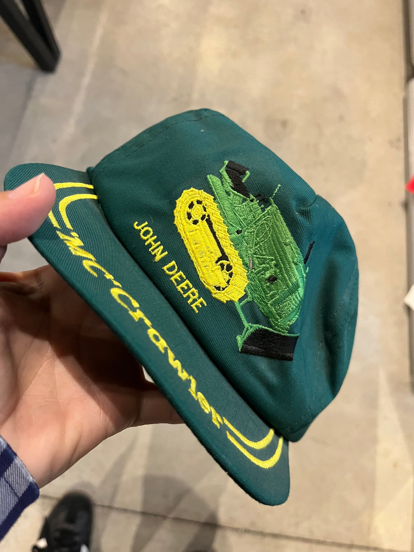 Vintage 1991 John Deere McCrawler Collectors Edition Snap Back Hat