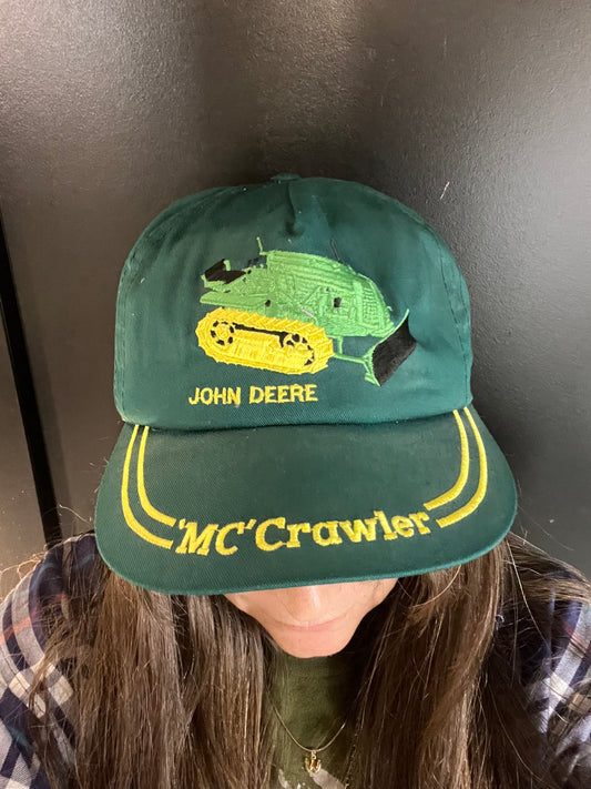 Vintage 1991 John Deere McCrawler Collectors Edition Snap Back Hat