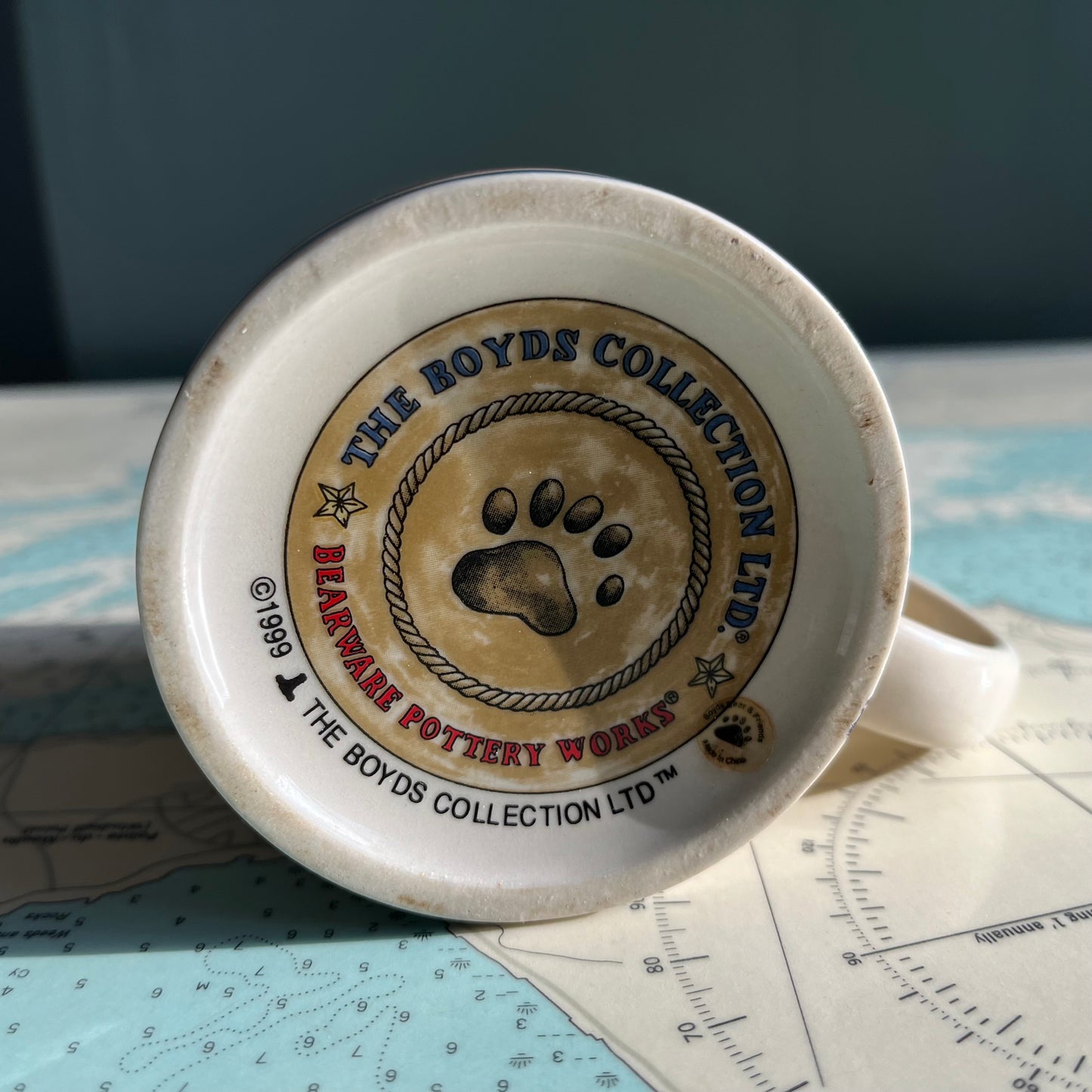 Vintage 1999 Boyds Bears Graduation Mug