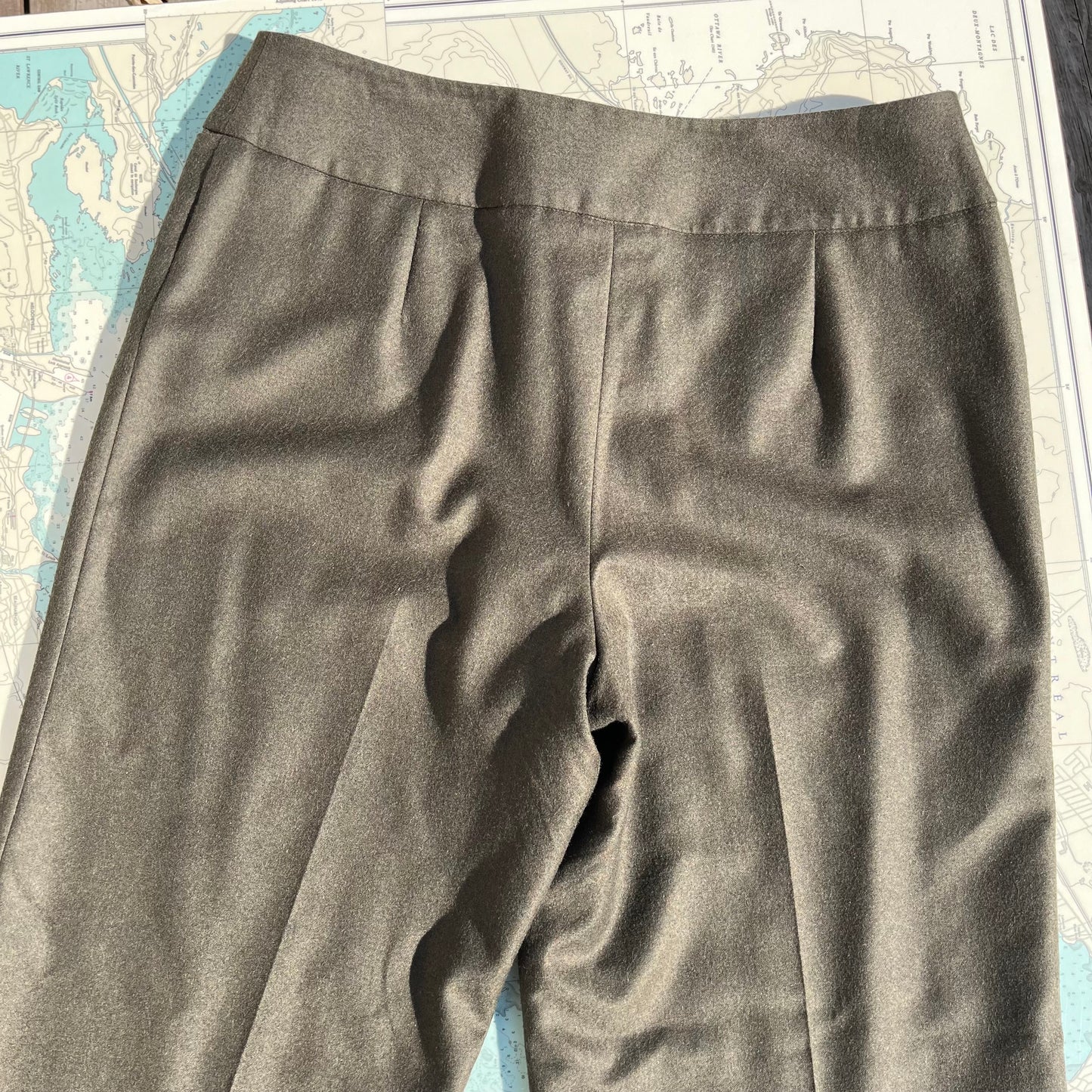 Vintage 90s Jones New York Wide Leg Trousers