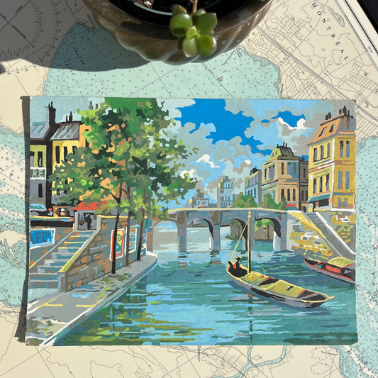 Vintage Venice Paint By Numbers (Unframed)