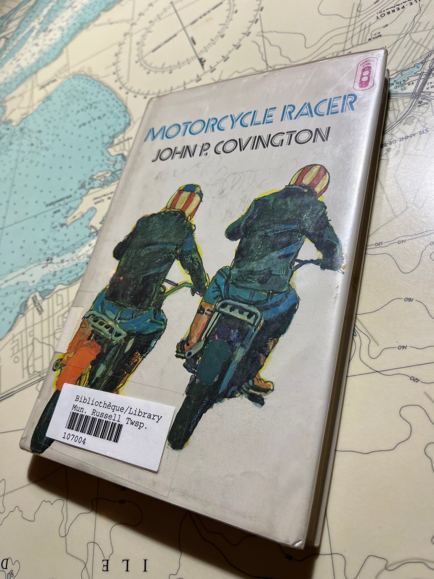 Vintage 1973 Motorcycle Racer John P. Covington Book